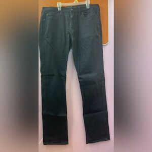 Hollister Jeans Mens 32x34 black denim slim straight